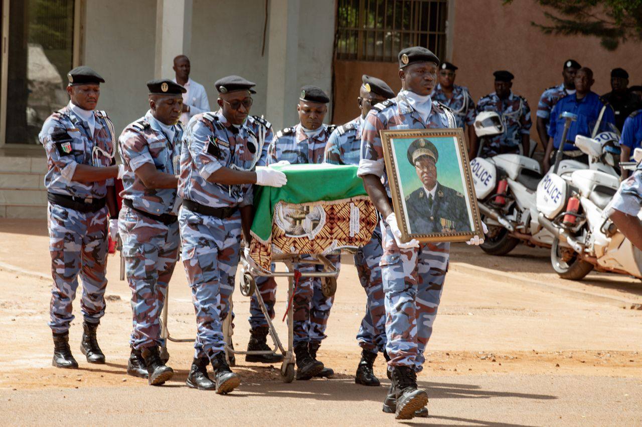 Décès de l'inspecteur général Anatole Sangaré : Un dernier hommage de la Nation rendu à un de ses serviteurs !